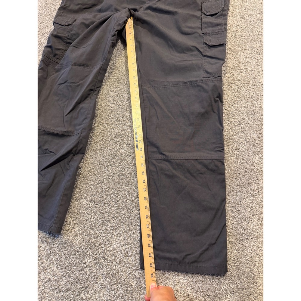 5.11 Tactical Cargo Pants Mens 42x34 Gray Ripstop Tactical Utility Pockets - Picture 6 of 9